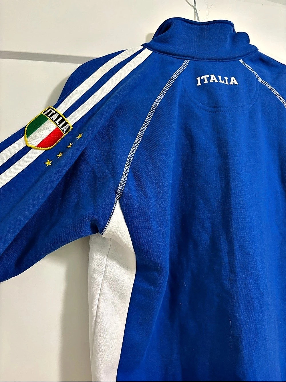 FM Italy Color Block Track Jacket Size Small - Picture 3 of 4